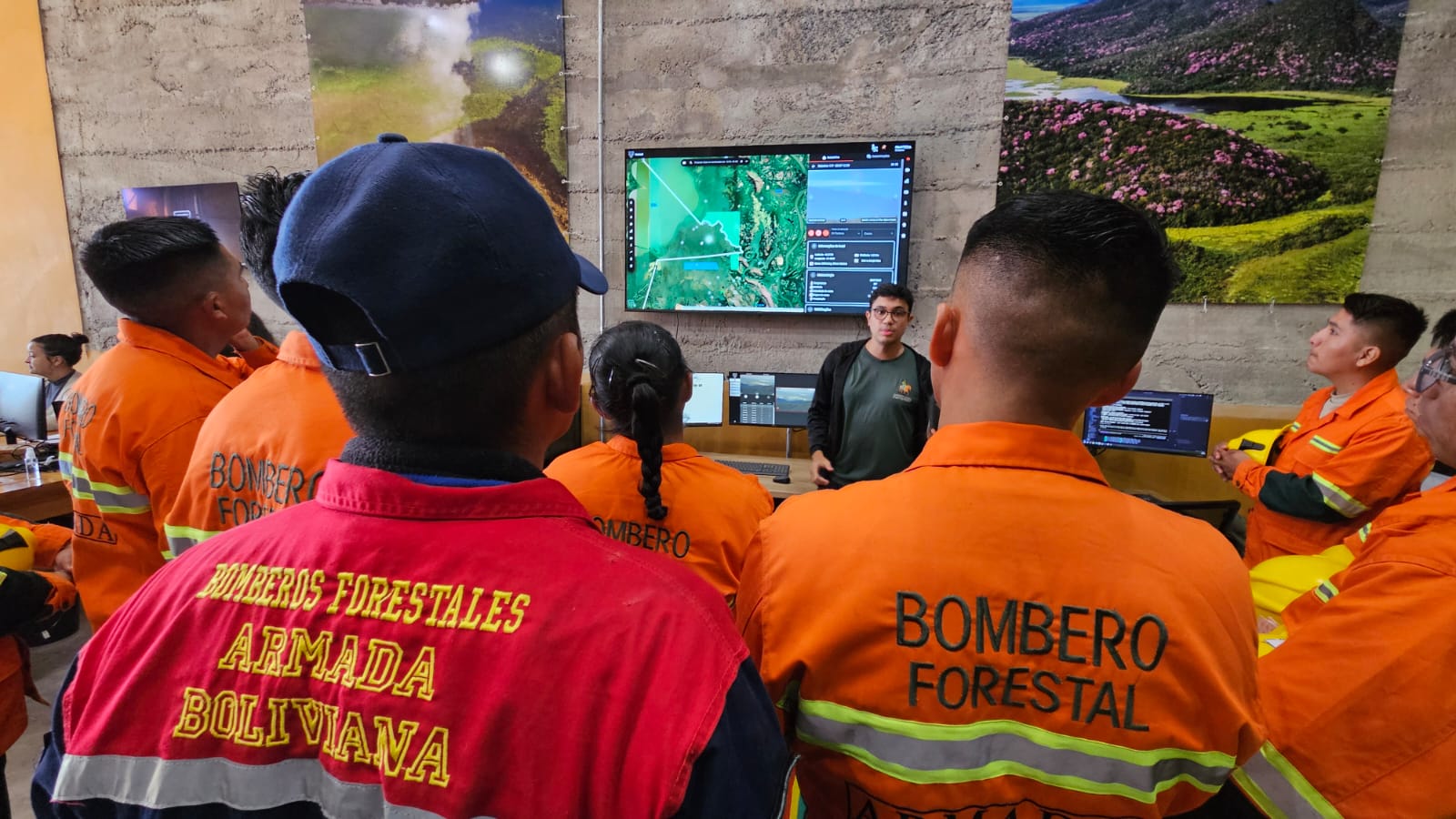IHP e Armada Boliviana fortalecem cooperação para prevenir incêndios no Pantanal